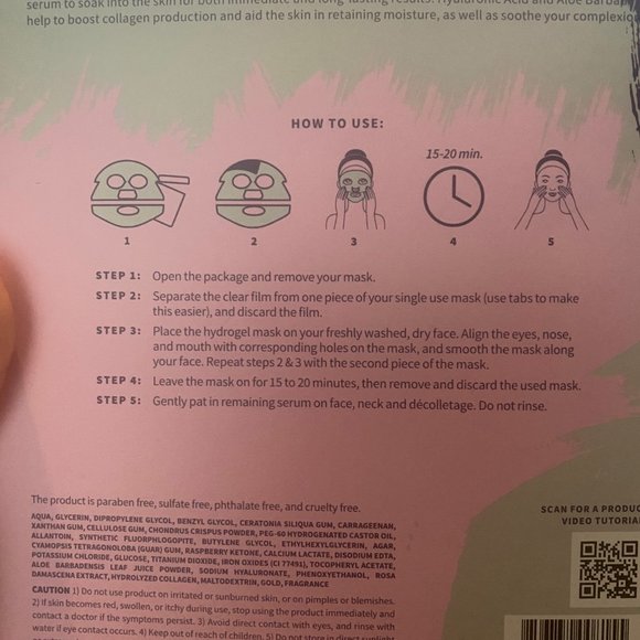 Soon Skincare Micro-Hole Hydrating Face Mask (5) - Picture 2 of 2